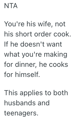 Screenshot 2025 04 01 at 8.12.55 AM Woman Has Four Very Picky Eaters To Cook For, But She Doesnt Think Her Husband Should Be One Of Them
